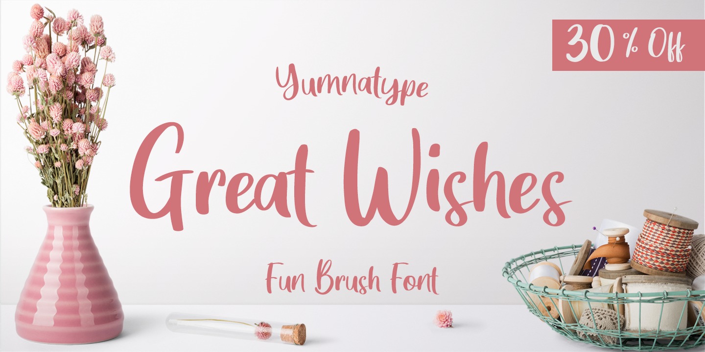 Example font Great Wishes #11